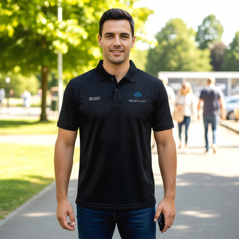 129116 - Swiss Peak Urban Unisex Polo - Image 6