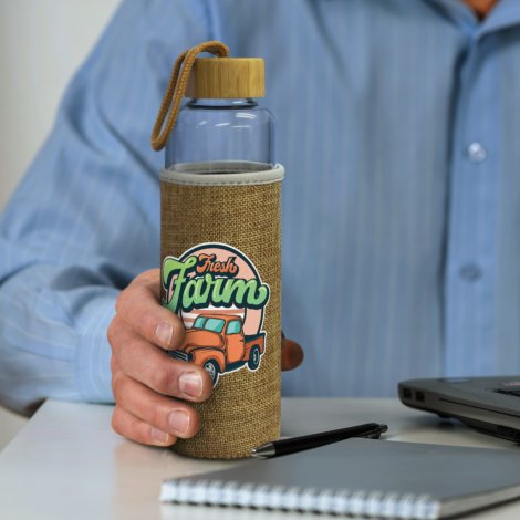 124747 - Eden Glass Bottle - Natural Sleeve - Image 8