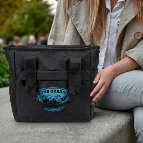 129351 - Oceana Recycled Cooler Bag - Image 9