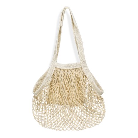 133645 - Cotton Mesh Foldaway Tote Bag - Small - Image 4