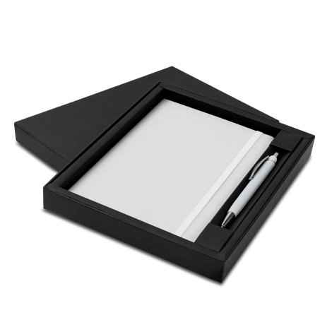 129682 - Omega Notebook and Pen Gift Set - Image 2