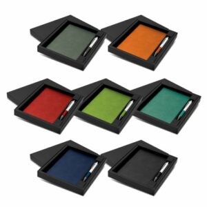 129681 – Genoa Notebook and Pen Gift Set