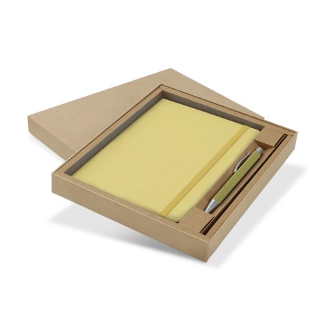 129675 - Omega Fashion Notebook and Pen Gift Set - Image 4
