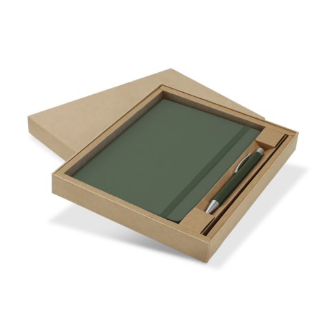 129675 - Omega Fashion Notebook and Pen Gift Set - Image 8