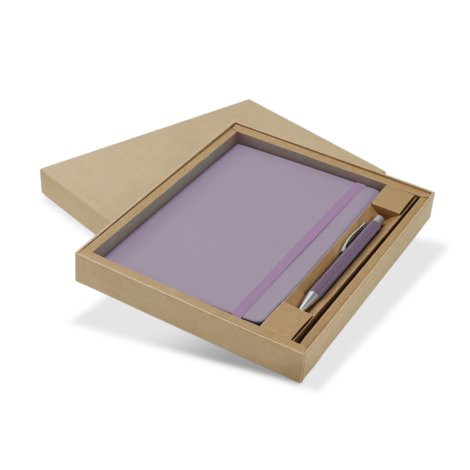 129675 - Omega Fashion Notebook and Pen Gift Set - Image 10