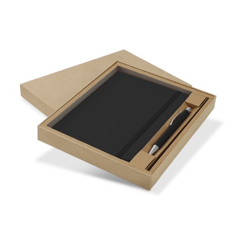 129675 - Omega Fashion Notebook and Pen Gift Set - Image 11