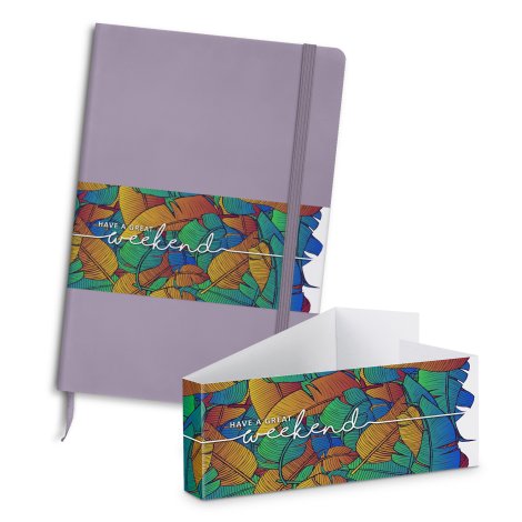 129675 - Omega Fashion Notebook and Pen Gift Set - Image 15