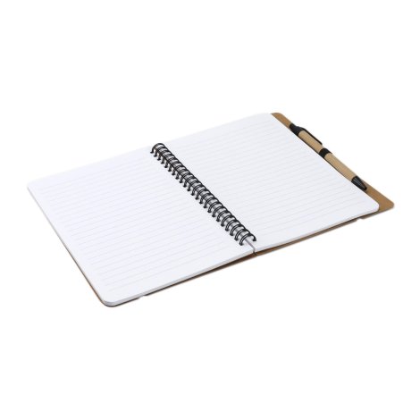 129579 - Kraft Notebook with Notes and Flags - Image 5