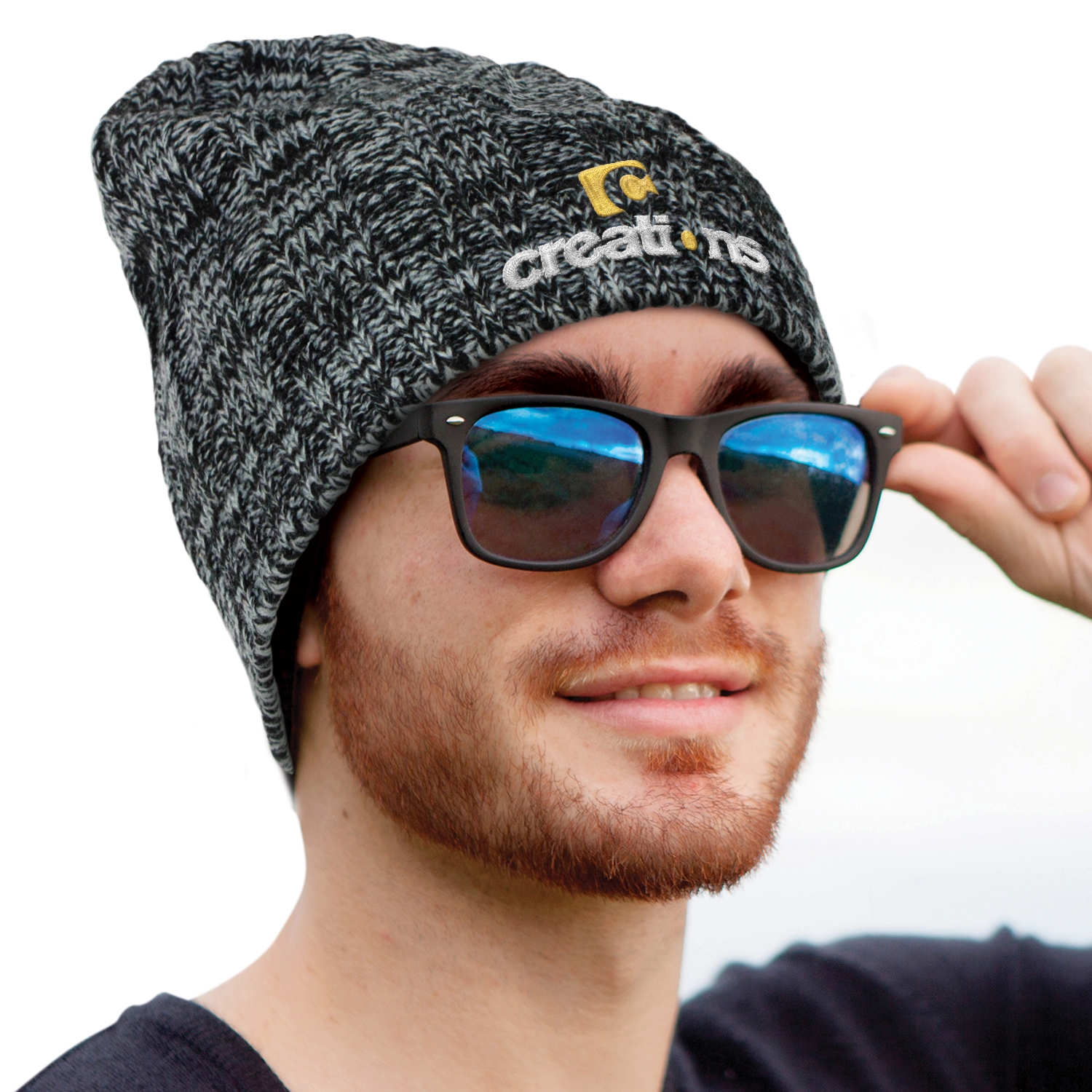 110835 - Fresno Heather Knit Beanie - Image 4
