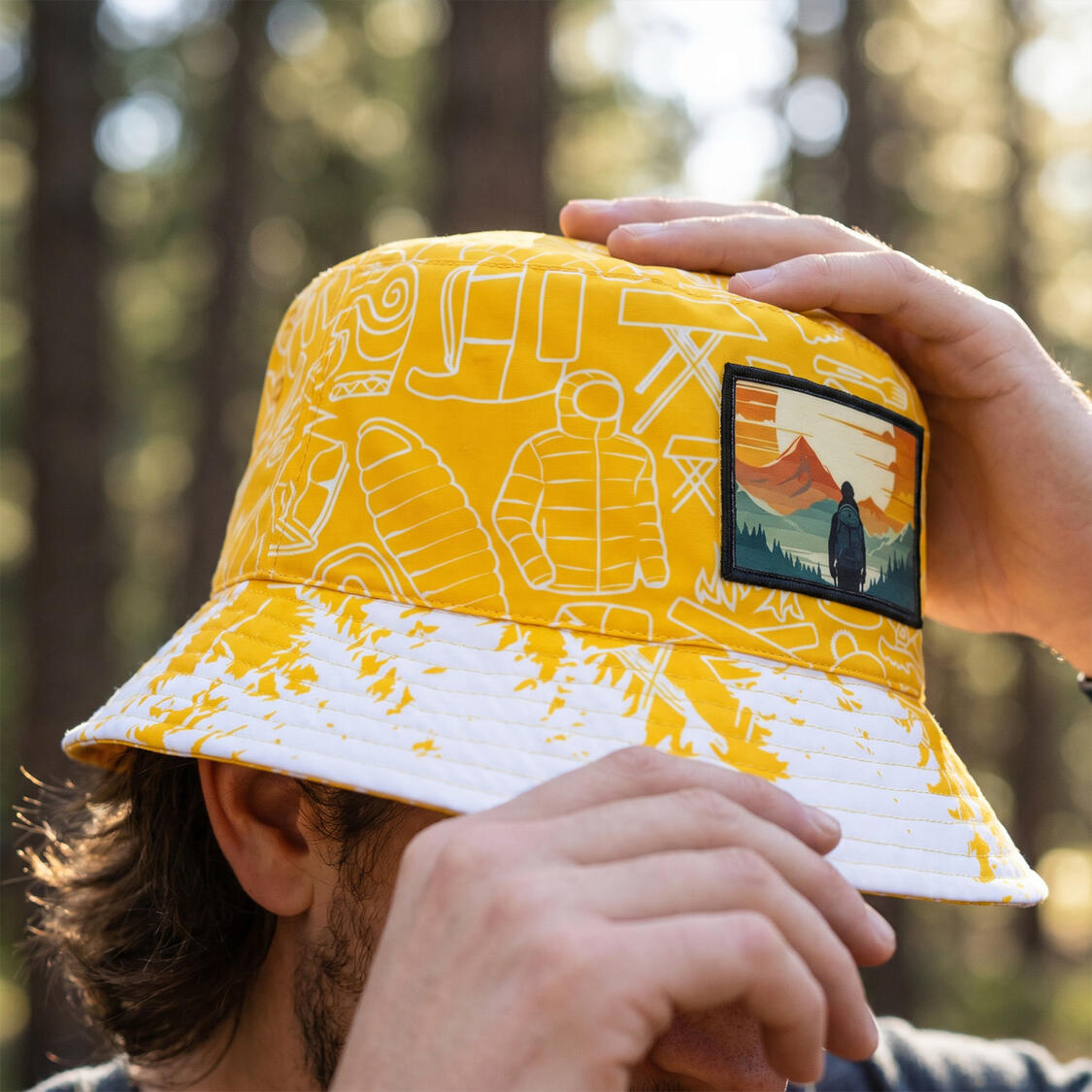 129721 - Sonny Custom Bucket Hat with Full Colour Patch - Image 7