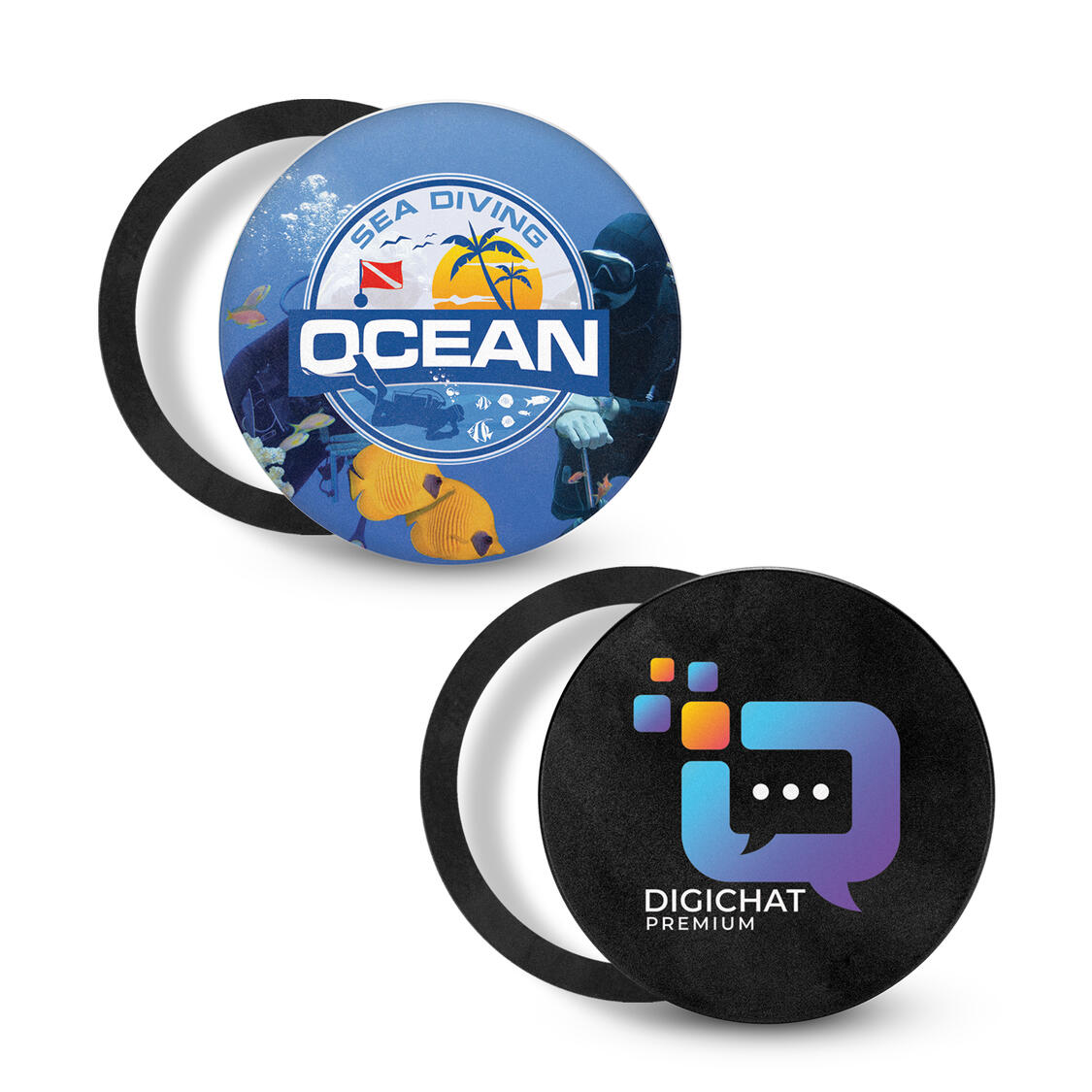 134170 - Multi-Functional Magnetic Badge